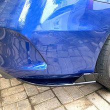 Load image into Gallery viewer, Gloss Black Rear Bumper Spats for Mercedes Benz W205 C Class Coupe 15-21