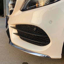 Load image into Gallery viewer, Gloss Black Front Bumper Side Grille for Mercedes Benz W205 C Class 15-18