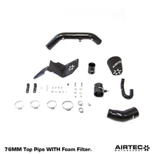 Load image into Gallery viewer, AIRTEC MOTORSPORT RS-STYLE 76MM TOP INDUCTION PIPE FOR FIESTA ST180