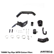 Load image into Gallery viewer, AIRTEC MOTORSPORT RS-STYLE 76MM TOP INDUCTION PIPE FOR FIESTA ST180