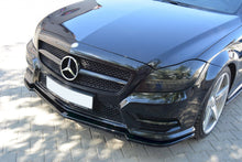 Load image into Gallery viewer, Maxton Design - FRONT SPLITTER MERCEDES CLS C218 AMG-LINE (2011-2014)