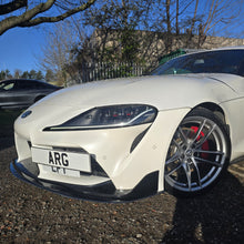 Load image into Gallery viewer, P Style Carbon Fibre Front Splitter for Toyota A90 Supra 19-Present