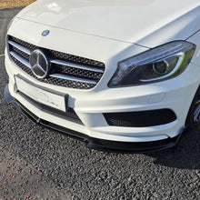 Load image into Gallery viewer, AMG Style Gloss Black Front Splitter for Mercedes Benz W176 A Class 13-15