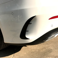 Load image into Gallery viewer, Gloss Black Rear Bumper Trims for Mercedes Benz W177 A Class Saloon 18-25 (Stick on)