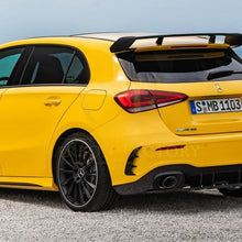 Load image into Gallery viewer, Gloss Black Rear Bumper Trims for Mercedes Benz W177 A Class Saloon 18-25 (Stick on)