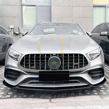 Load image into Gallery viewer, V Style Gloss Black Front Splitter for Mercedes Benz W177 A Class A45 & A45S 18-22