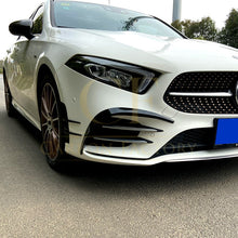 Load image into Gallery viewer, LP Style Gloss Black Front Canards for Mercedes Benz W177 A Class AMG & A35 18-22