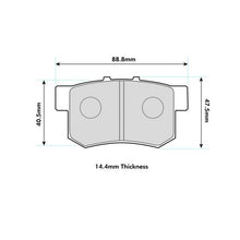 Load image into Gallery viewer, Suzuki Swift III 1.6 Rear Performance Brake Pads 1142
