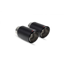 Load image into Gallery viewer, SCORPION EXHAUSTS - REPLACEMENT CARBON ASCARI TIPS FOR SCORPION EXHAUST - TWIN 114MM
