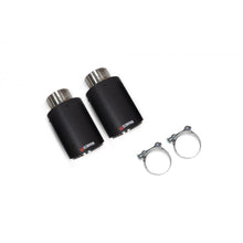 Load image into Gallery viewer, SCORPION EXHAUSTS - REPLACEMENT CARBON ASCARI TIPS FOR SCORPION EXHAUST - TWIN 114MM