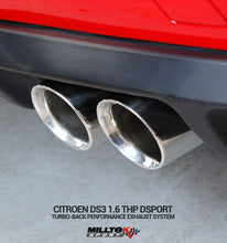 Load image into Gallery viewer, Milltek Sport - Citroen DS3 1.6 THP 16V DSport Cat-back Exhaust (Multiple Options)