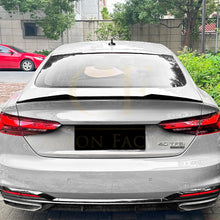 Load image into Gallery viewer, V Style Gloss Black Boot Spoiler for Audi B9 A5 S5 RS5 17-24