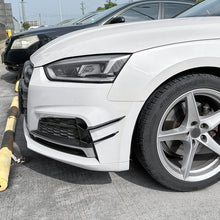 Load image into Gallery viewer, Gloss Black Front Canards for Audi B9 A5 S Line & S5 17-20