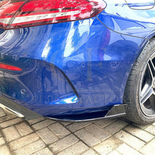 Load image into Gallery viewer, Gloss Black Rear Bumper Spats for Mercedes Benz W205 C Class Coupe 15-21