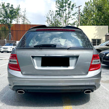 Load image into Gallery viewer, V Style Gloss Black Boot Spoiler for Mercedes Benz W204 C Class & C63 Estate 07-14
