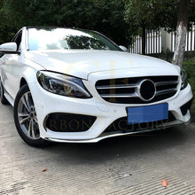 Load image into Gallery viewer, Gloss Black Front Canards (2 pcs) for Mercedes Benz W205 C Class 15-18