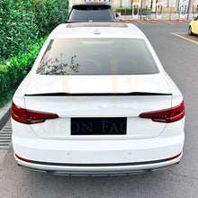 Load image into Gallery viewer, V Style Gloss Black Boot Spoiler for Audi A4 S4 B9 B9.5 15-25