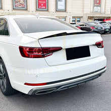 Load image into Gallery viewer, V Style Gloss Black Boot Spoiler for Audi A4 S4 B9 B9.5 15-25