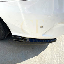 Load image into Gallery viewer, Gloss Black Rear Bumper Spats for Mercedes Benz W205 C Class Saloon 15-21