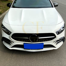 Load image into Gallery viewer, LP Style Gloss Black Front Canards for Mercedes Benz W177 A Class AMG & A35 18-22