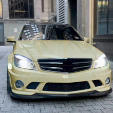 Load image into Gallery viewer, V Style Gloss Black Front Splitter for Mercedes Benz W204 C63 07-10