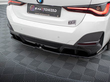 Load image into Gallery viewer, Maxton Design - CENTRAL REAR SPLITTER (VERTICAL BARS) V.2 BMW I4 M-PACK G26