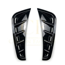 Load image into Gallery viewer, Gloss Black Front Bumper Trims for Mercedes Benz W205 C Class 19-21