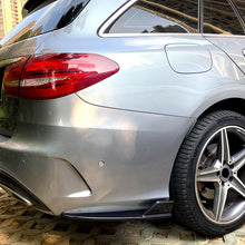Load image into Gallery viewer, Gloss Black Rear Bumper Spats for Mercedes Benz W205 C Class Estate 15-21