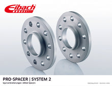 Load image into Gallery viewer, Eibach Pro-Spacer Kit (Pair Of Spacers) 15mm Per Spacer (System 2) S90-2-15-022 (Silver)