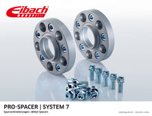 Load image into Gallery viewer, Eibach Pro-Spacer Kit (Pair Of Spacers) 20mm Per Spacer (System 7) S90-7-20-026 (Silver)