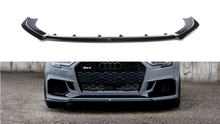 Load image into Gallery viewer, Maxton Design - FRONT SPLITTER V.2 AUDI RS3 8V FACELIFT SEDAN (2017-20)