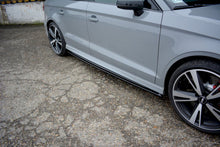 Load image into Gallery viewer, Maxton Design - SIDE SKIRTS DIFFUSERS AUDI RS3 8V FACELIFT SEDAN (2017-20)