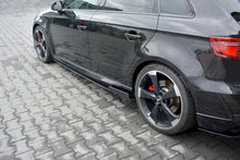 Load image into Gallery viewer, Maxton Design - RACING SIDE SKIRTS DIFFUSERS V.2 AUDI RS3 8V FACELIFT SPORTBACK (2017-20)