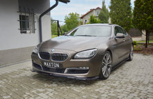 Load image into Gallery viewer, Maxton Design - FRONT SPLITTER BMW 6 GRAN COUPÉ (2012-2014)