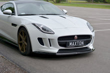 Load image into Gallery viewer, Maxton Design - FRONT SPLITTER V.1 JAGUAR F TYPE (2013-16)