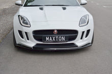 Load image into Gallery viewer, Maxton Design - FRONT SPLITTER V.1 JAGUAR F TYPE (2013-16)