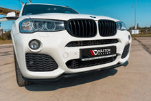 Load image into Gallery viewer, Maxton Design - FRONT SPLITTER BMW X3 F25 M-PACK FACELIFT (2014-2017)