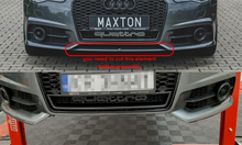 Load image into Gallery viewer, Maxton Design - FRONT SPLITTER AUDI S6/ A6 S-LINE C7 FACELIFT