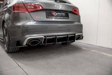 Load image into Gallery viewer, Maxton Design - STREET PRO REAR DIFFUSER V1 AUDI RS3 8V SPORTBACK (2015-2016)