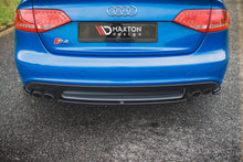 Load image into Gallery viewer, Maxton Design - CENTRAL REAR SPLITTER AUDI S4/ A4 S-LINE B8 SEDAN (2008-2011)