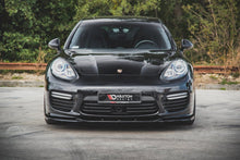 Load image into Gallery viewer, Maxton Design - FRONT SPLITTER V2 PORSCHE PANAMERA TURBO 970 FACELIFT (2013-2016)
