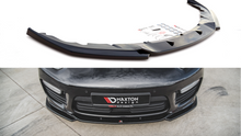 Load image into Gallery viewer, Maxton Design - FRONT SPLITTER V2 PORSCHE PANAMERA TURBO 970 FACELIFT (2013-2016)