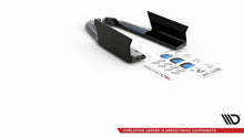Load image into Gallery viewer, Maxton Design - REAR SIDE SPLITTERS V.1 + FLAPS FORD MUSTANG GT MK6 FACELIFT