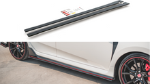 Load image into Gallery viewer, Maxton Design - STREET PRO SIDE SKIRTS DIFFUSERS V2 HONDA CIVIC X TYPE-R (2017-)