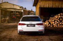 Load image into Gallery viewer, Maxton Design - REAR VALANCE + EXHAUST ENDS IMITATION AUDI S6 / A6 S-LINE C8