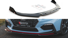 Load image into Gallery viewer, Maxton Design - FRONT SPLITTER V.6 + FLAPS HYUNDAI I30 N MK3 HATCHBACK / FASTBACK