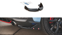 Load image into Gallery viewer, Maxton Design - REAR SIDE SPLITTERS V.6 + FLAPS HYUNDAI I30 N MK3 HATCHBACK