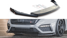 Load image into Gallery viewer, Maxton Design - FRONT SPLITTER V.2 + FLAPS SKODA OCTAVIA RS MK4