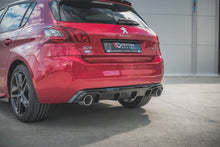 Load image into Gallery viewer, Maxton Design - REAR VALANCE + EXHAUST ENDS IMITATION PEUGEOT 308 GT MK2 FACELIFT (2017-2021)