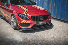 Load image into Gallery viewer, Maxton Design - STREET PRO DURABILITY FRONT SPLITTER (+FLAPS) MERCEDES-AMG C43 COUPE C205 (2016-)